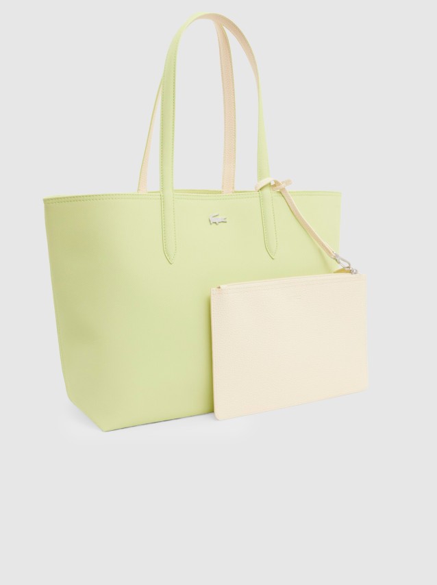 Shoppers Mulher Anna Petit Pique Reversible Shopping Bag Lacoste