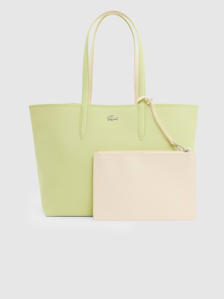 Shoppers Mulher Anna Petit Pique Reversible Shopping Bag Lacoste