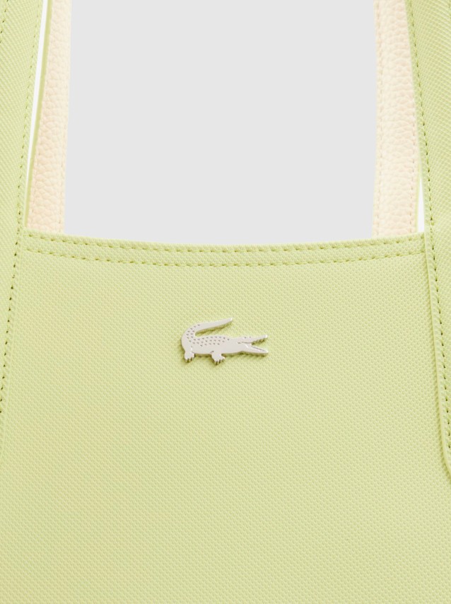 Shoppers Mulher Anna Petit Pique Reversible Shopping Bag Lacoste