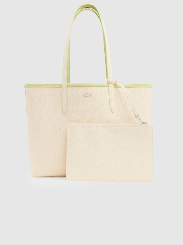 Shoppers Mulher Anna Petit Pique Reversible Shopping Bag Lacoste
