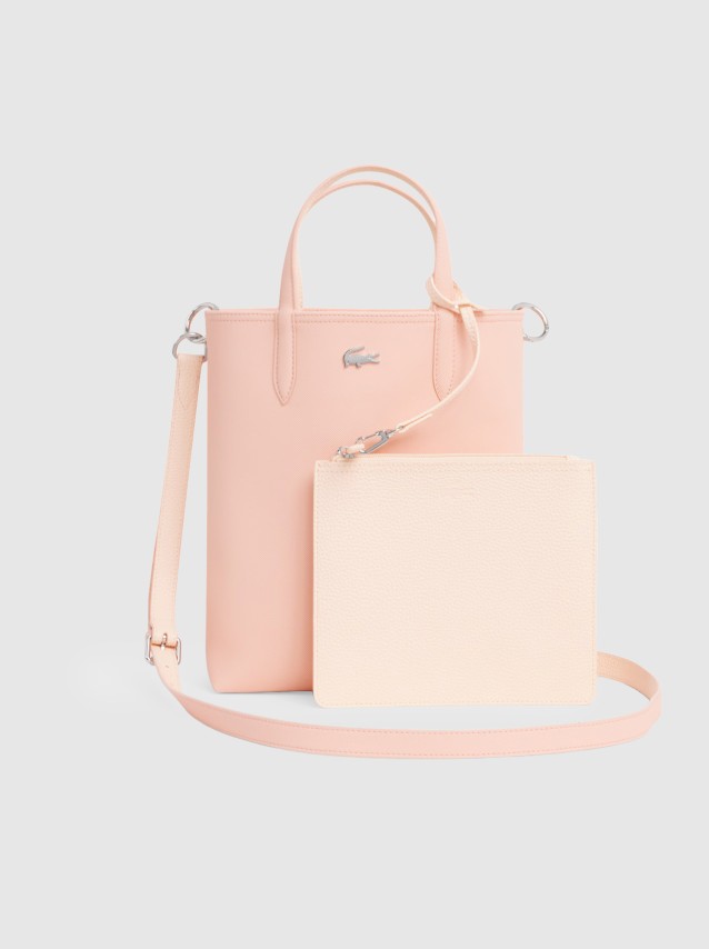 Tote Bags Mulher Anna Petit Pique Vertical Tote Bag Lacoste