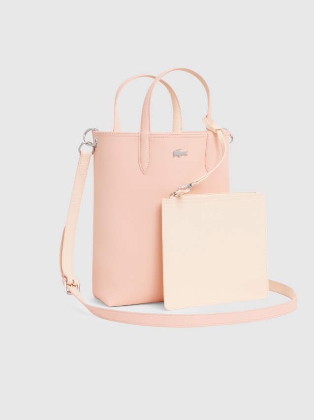 Tote Bags Mulher Anna Petit Pique Vertical Tote Bag Lacoste