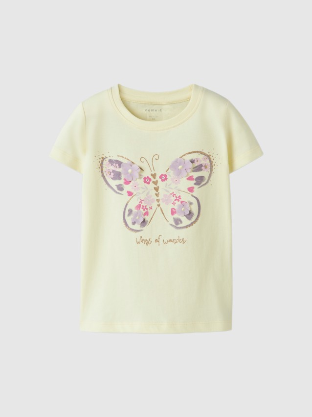 T-Shirt Name It Menina Nmfdeppa Ss Top Box