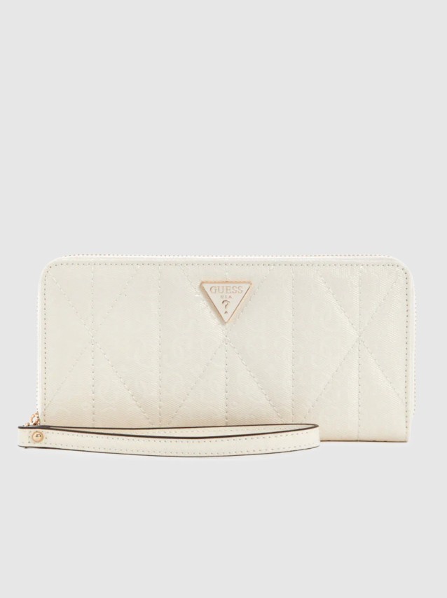 Porta Moedas Mulher Aldina Slg Large Zip Around Guess Acessorios