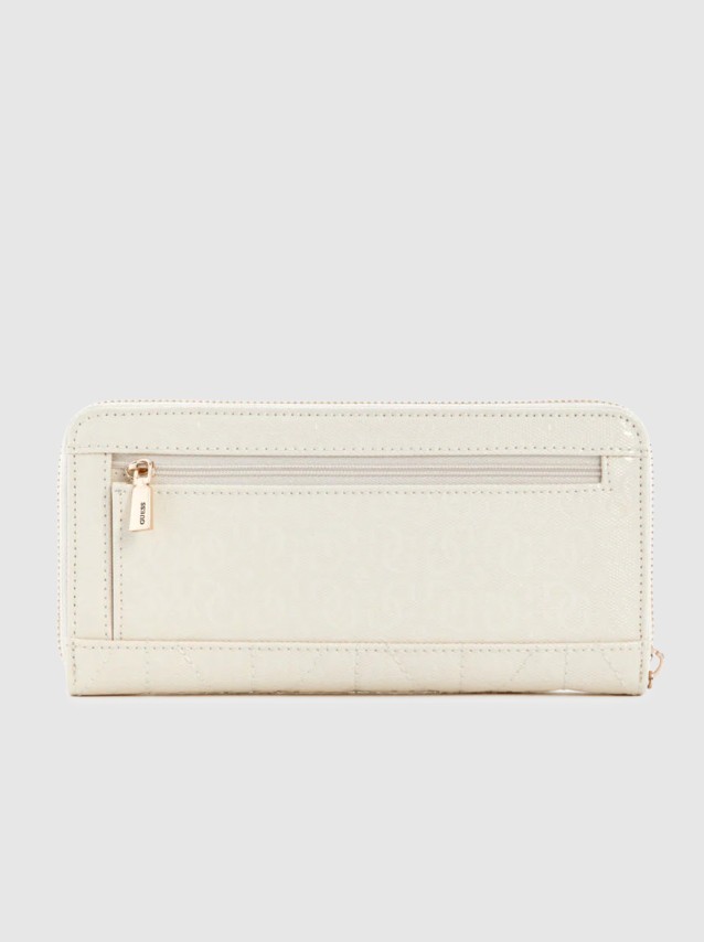 Porta Moedas Mulher Aldina Slg Large Zip Around Guess Acessorios