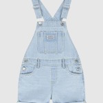 Jardineira Levis Menina Lvg Classic Shortalls