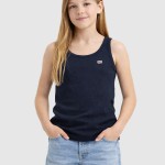 Top Levis Menina Lvg Meet And Greet Ribbed Tank