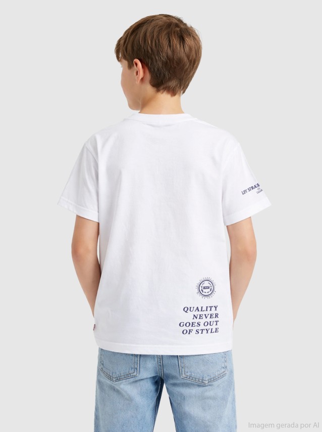 T-Shirt Levis Menino Lvb Urban Prep Tee