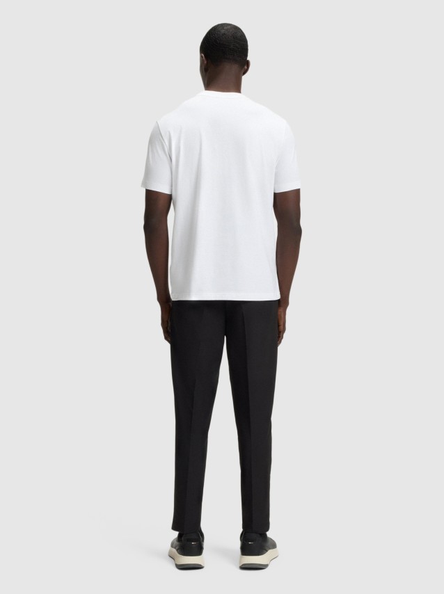 T-Shirt Homem Tee Boss Green