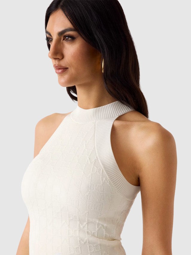 Top Guess Mulher Kianna Sl Swtr Top