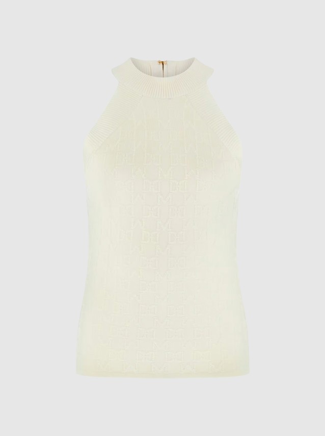 Top Guess Mulher Kianna Sl Swtr Top