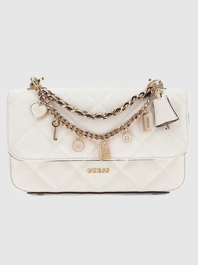 Mala Guess Mulher Libby Flap Crossbody