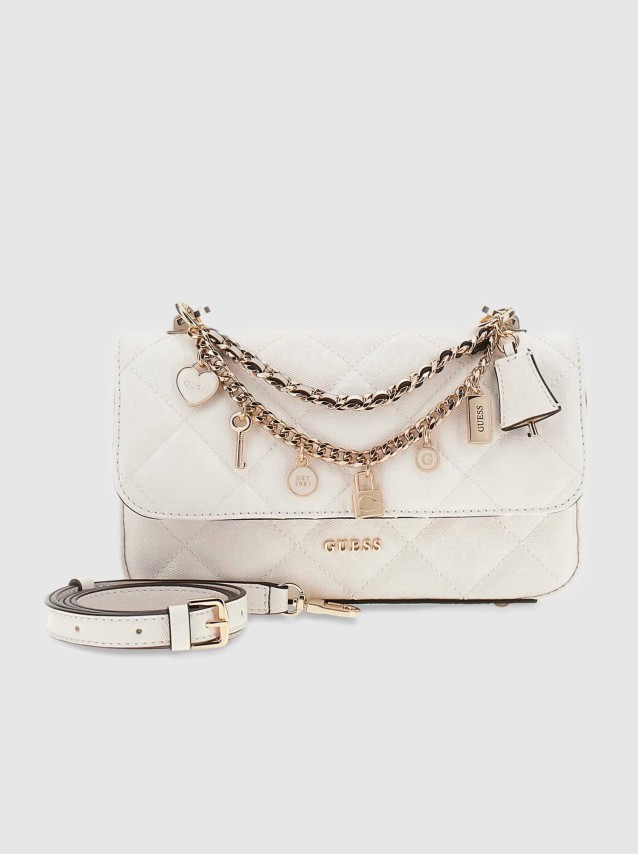 Mala Guess Mulher Libby Flap Crossbody