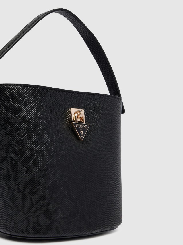 Mala Guess Mulher Patsie Top Handle Bucket