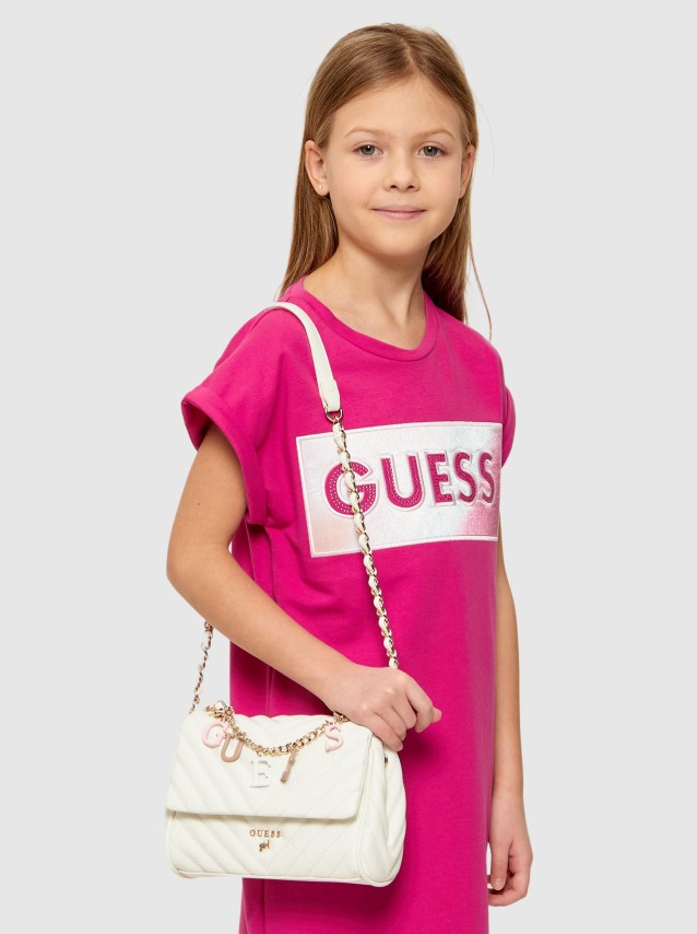 Menina Crossbody Flap Bag Guess Kids