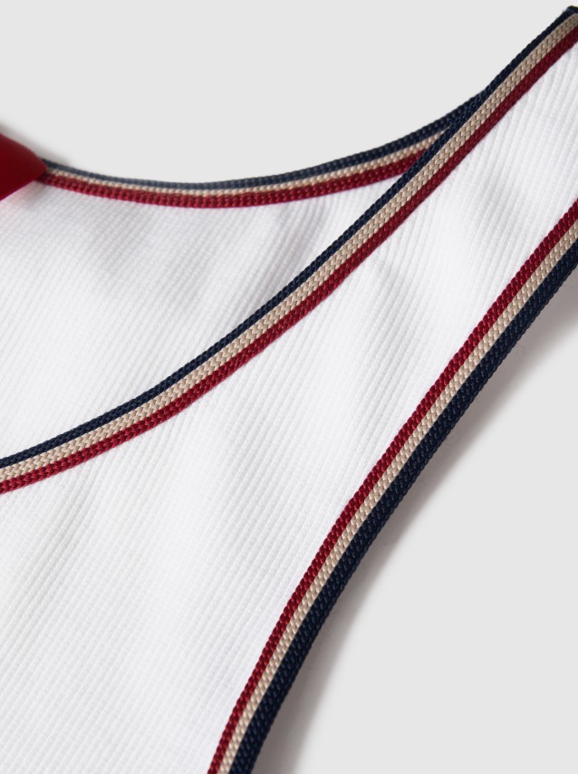 Top Lion Of Porches Mulher Singlete