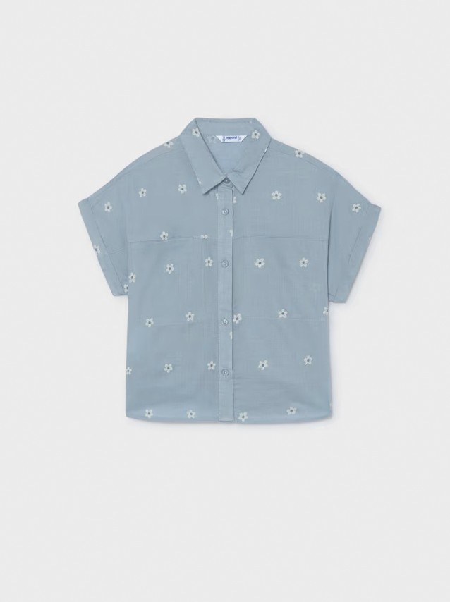 Conjunto 2 Pe�as Mayoral Menina Blusa 2 Pe�as