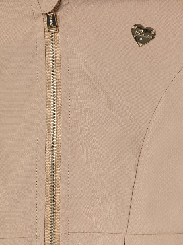 Casaco Guess Menina Hooded Poly Canvas Ls Jacket