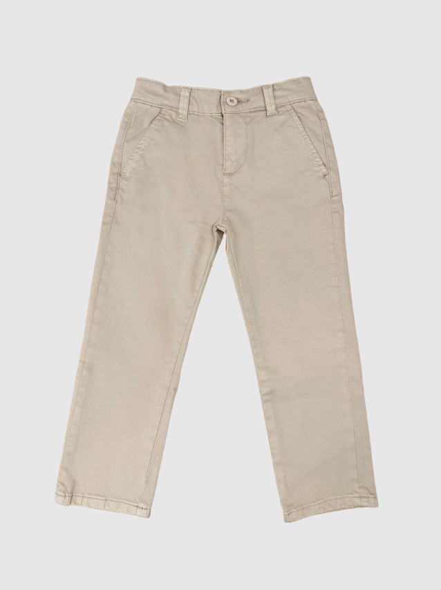 Cal�as Guess Menino Gmd Sateen Regular Chino Pants