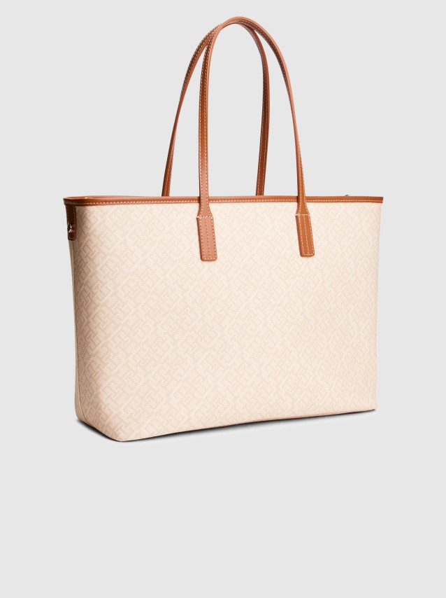 Mala Tommy Hilfiger Mulher Th Monoplay Tote Le