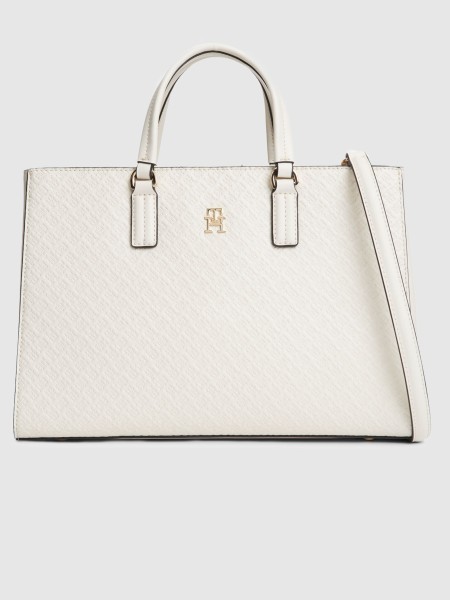 Mala Tommy Hilfiger Mulher Th Daily Satchel Mono