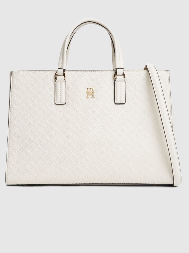 Mala Tommy Hilfiger Mulher Th Daily Satchel Mono