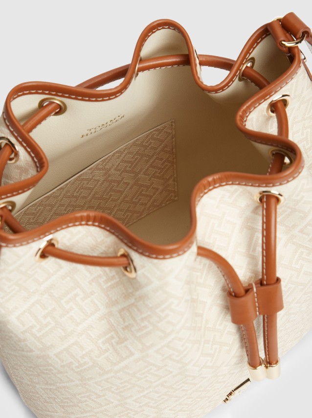 Mala Tommy Hilfiger Mulher Th Monoplay Bucket Le