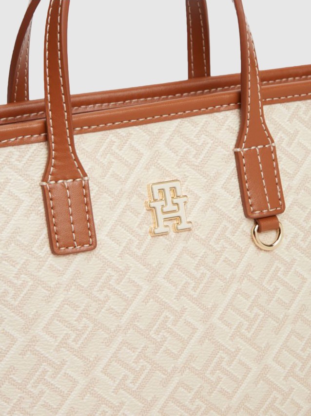 Mala Tommy Hilfiger Mulher Th Monoplay Mini Tote Le