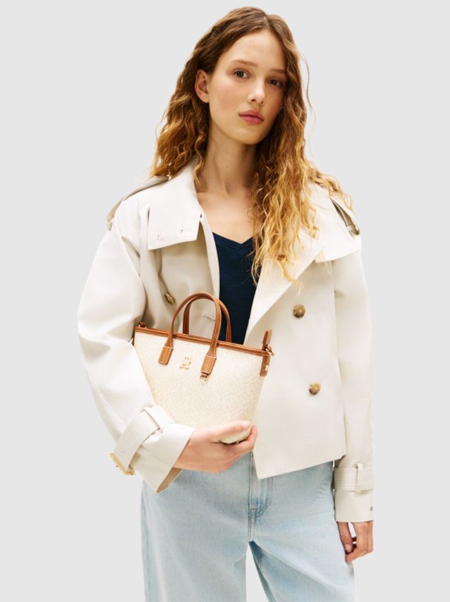 Mala Tommy Hilfiger Mulher Th Monoplay Mini Tote Le