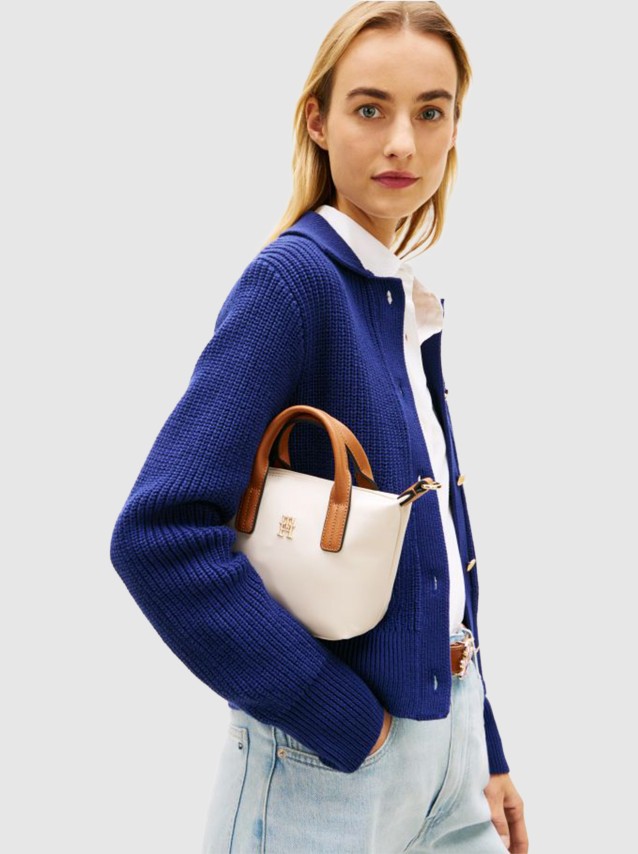 Mala Tommy Hilfiger Mulher Popette Micro Tote