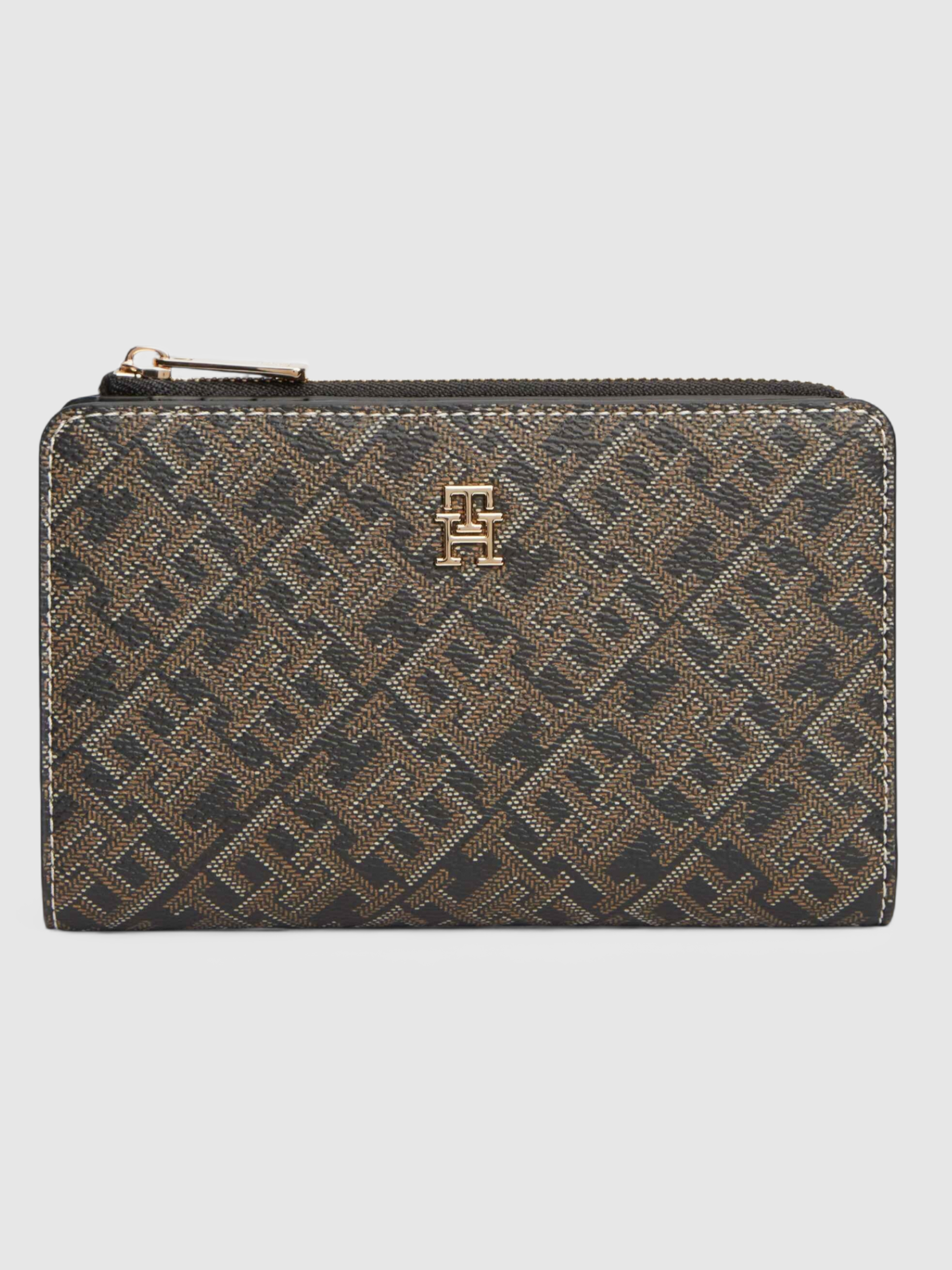 Carteira Tommy Hilfiger Mulher Th Icon Bifold Wallet Monoplay
