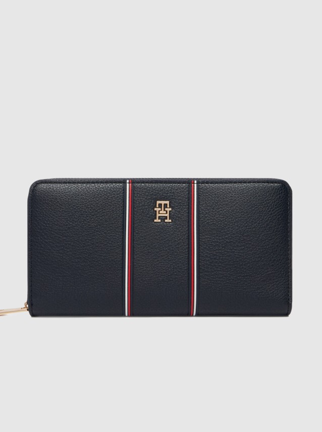 Carteira  Tommy Hilfiger Mulher Th Icon Lrg Za Corp