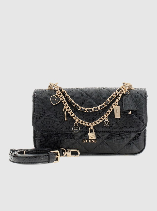 Mala Guess Mulher Libby Flap Crossbody