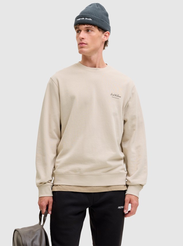 Sweatshirt Jack & Jones Homem Jjearchive