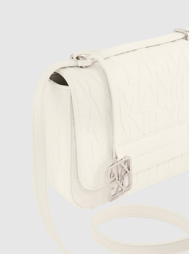 Mala Armani Exchange Mulher Liz Pebble Crossbody