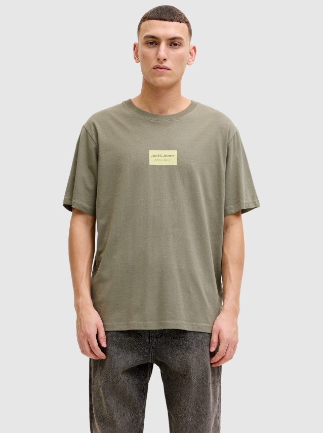 T-Shirt Jack & Jones Homem Jjfrank