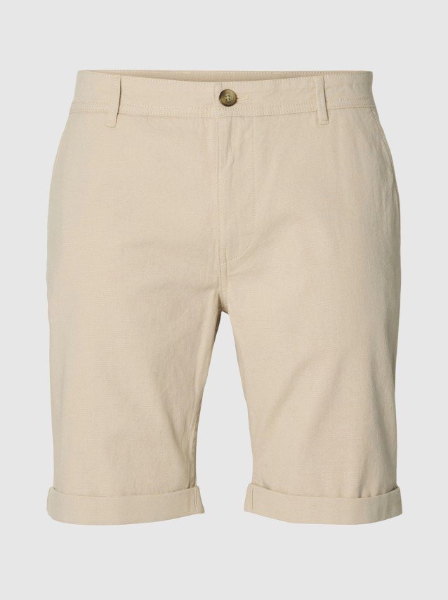 Cal��es Selected Homem Slhslim-Luton Flaex Shorts Noos