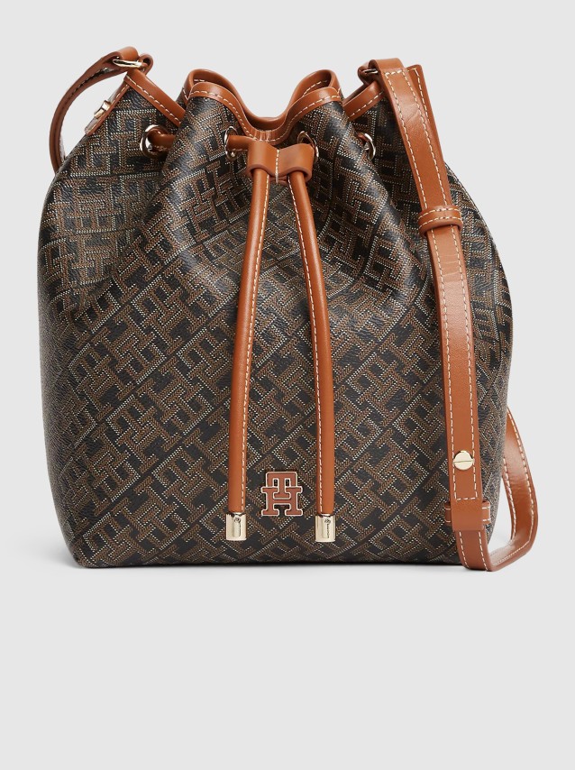 Mala Tommy Hilfiger Mulher Th Monoplay Bucket Le