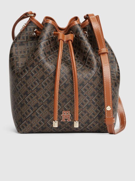 Mala Tommy Hilfiger Mulher Th Monoplay Bucket Le