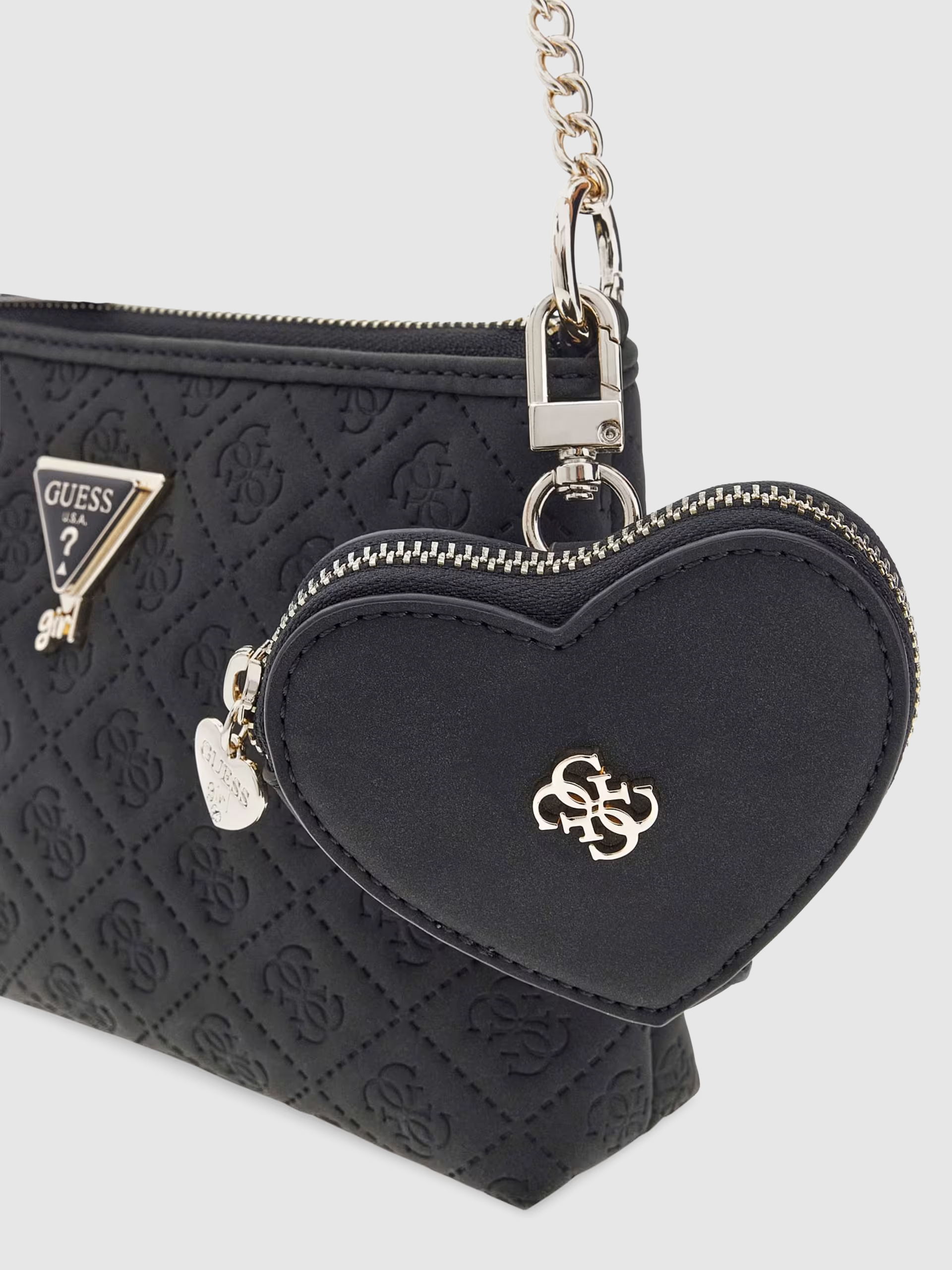 Mala Guess Menina Debossed Mini Crossbody