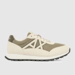 Sapatilha Armani Exchange Homem Sneaker Drop Microsuede+Mesh+Calf Pu