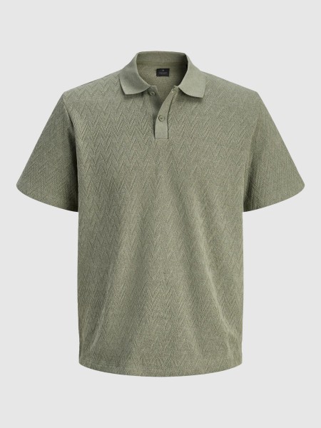 Polo Jack & Jones Homem Jprblatrenton Ss Jacquard Polo