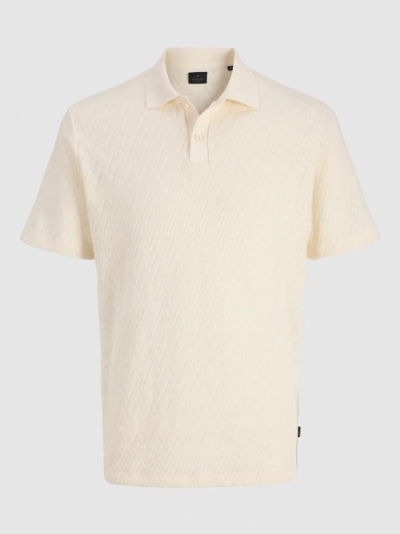 Polo Jack & Jones Homem Jprblatrenton Ss Jacquard Polo