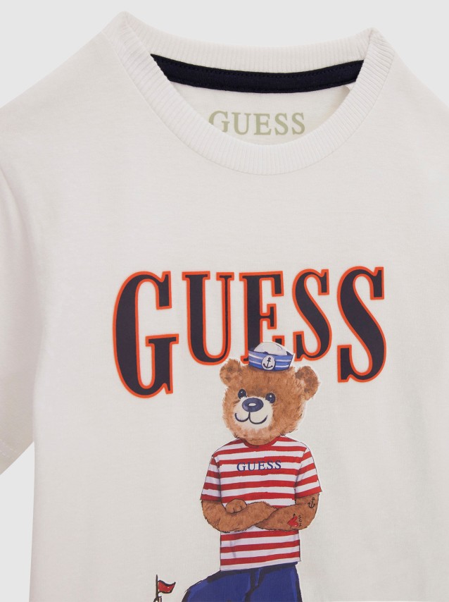 T-Shirt Masculin Guess Kids