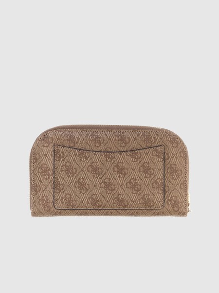 Carteira Guess Mulher Latona Lrg Zip Arnd Orgnzr