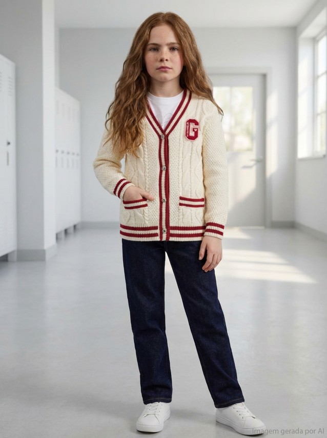 Casaco Guess Menina Ls Cardigan