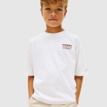 T-Shirt Tommy Hilfiger Menino Basketball Graphic T-Shirt