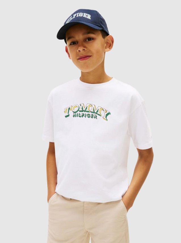 Camiseta Masculino Tommy Hilfiger- Kids