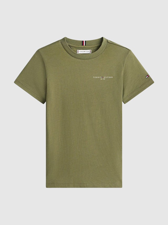 T-Shirt Tommy Hilfiger Menino Mini Corp T-Shirt