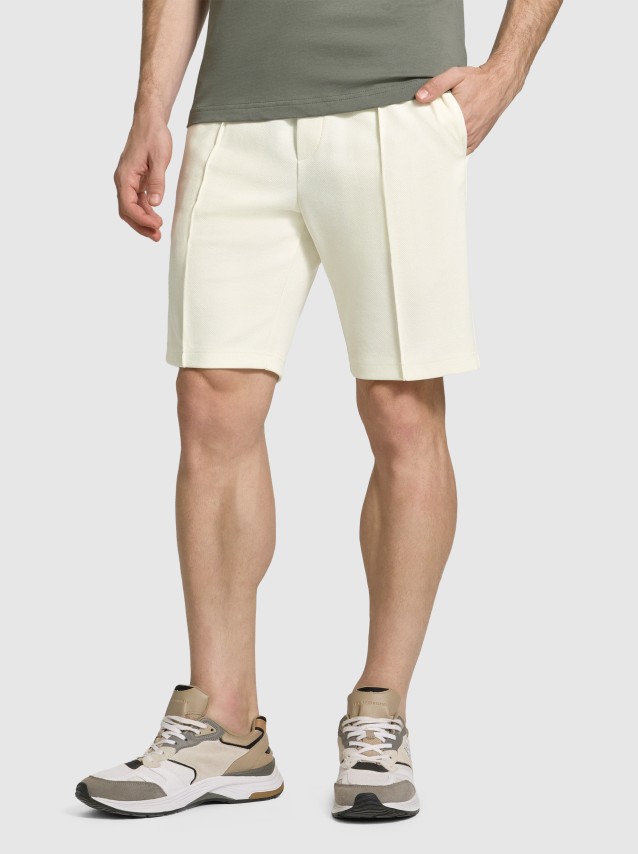 Cal��es  Antony Morato Homem Fleece Shorts Cody Regular Fit In Twill Stretch Cotton Fabric  Blend Wi